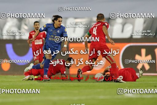 1653799, Tehran, Iran, لیگ برتر فوتبال ایران، Persian Gulf Cup، Week 23، Second Leg، Persepolis 1 v 0 Esteghlal on 2021/05/14 at Azadi Stadium