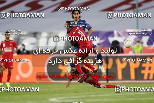 1653909, Tehran, Iran, لیگ برتر فوتبال ایران، Persian Gulf Cup، Week 23، Second Leg، Persepolis 1 v 0 Esteghlal on 2021/05/14 at Azadi Stadium