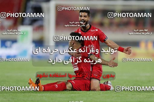 1653761, Tehran, Iran, لیگ برتر فوتبال ایران، Persian Gulf Cup، Week 23، Second Leg، Persepolis 1 v 0 Esteghlal on 2021/05/14 at Azadi Stadium