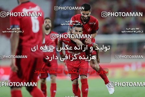 1653898, Tehran, Iran, لیگ برتر فوتبال ایران، Persian Gulf Cup، Week 23، Second Leg، Persepolis 1 v 0 Esteghlal on 2021/05/14 at Azadi Stadium