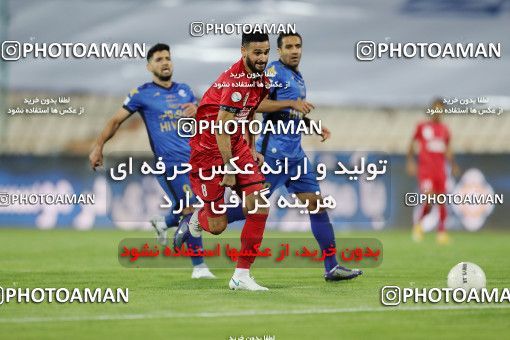 1653897, Tehran, Iran, لیگ برتر فوتبال ایران، Persian Gulf Cup، Week 23، Second Leg، Persepolis 1 v 0 Esteghlal on 2021/05/14 at Azadi Stadium