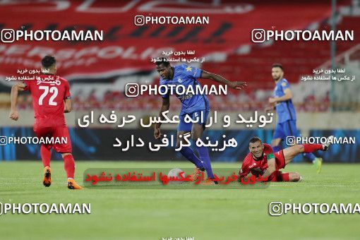 1653839, Tehran, Iran, لیگ برتر فوتبال ایران، Persian Gulf Cup، Week 23، Second Leg، Persepolis 1 v 0 Esteghlal on 2021/05/14 at Azadi Stadium