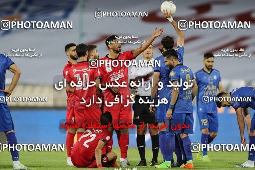 1653869, Tehran, Iran, لیگ برتر فوتبال ایران، Persian Gulf Cup، Week 23، Second Leg، Persepolis 1 v 0 Esteghlal on 2021/05/14 at Azadi Stadium