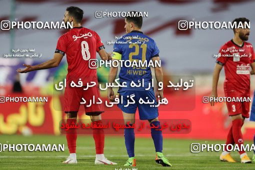 1653803, لیگ برتر فوتبال ایران، Persian Gulf Cup، Week 23، Second Leg، 2021/05/14، Tehran، Azadi Stadium، Persepolis 1 - 0 Esteghlal