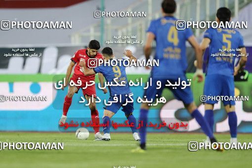 1653837, Tehran, Iran, لیگ برتر فوتبال ایران، Persian Gulf Cup، Week 23، Second Leg، Persepolis 1 v 0 Esteghlal on 2021/05/14 at Azadi Stadium