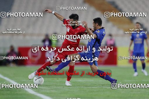 1653775, Tehran, Iran, لیگ برتر فوتبال ایران، Persian Gulf Cup، Week 23، Second Leg، Persepolis 1 v 0 Esteghlal on 2021/05/14 at Azadi Stadium