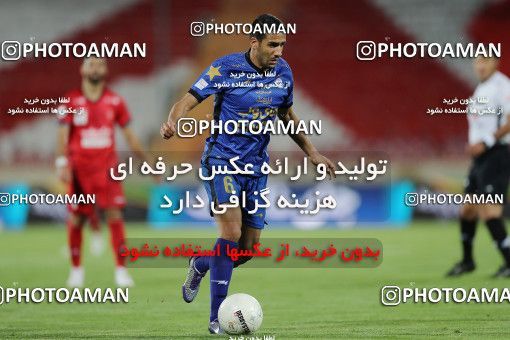 1653913, Tehran, Iran, لیگ برتر فوتبال ایران، Persian Gulf Cup، Week 23، Second Leg، Persepolis 1 v 0 Esteghlal on 2021/05/14 at Azadi Stadium