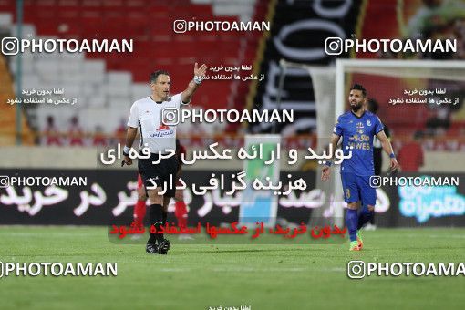 1653864, Tehran, Iran, لیگ برتر فوتبال ایران، Persian Gulf Cup، Week 23، Second Leg، Persepolis 1 v 0 Esteghlal on 2021/05/14 at Azadi Stadium
