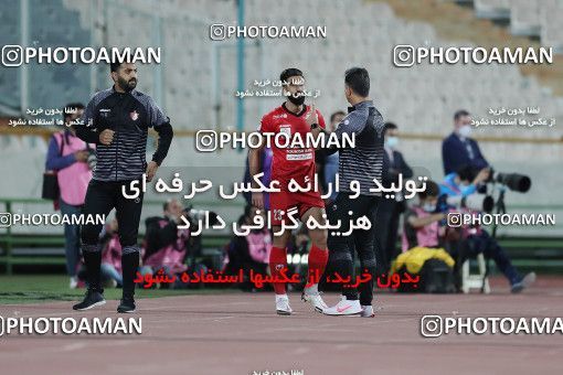 1653819, Tehran, Iran, لیگ برتر فوتبال ایران، Persian Gulf Cup، Week 23، Second Leg، Persepolis 1 v 0 Esteghlal on 2021/05/14 at Azadi Stadium