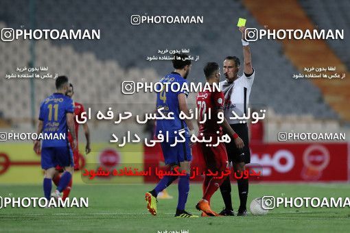 1653937, Tehran, Iran, لیگ برتر فوتبال ایران، Persian Gulf Cup، Week 23، Second Leg، Persepolis 1 v 0 Esteghlal on 2021/05/14 at Azadi Stadium