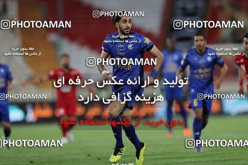1653977, Tehran, Iran, لیگ برتر فوتبال ایران، Persian Gulf Cup، Week 23، Second Leg، Persepolis 1 v 0 Esteghlal on 2021/05/14 at Azadi Stadium