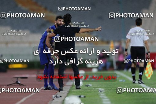 1653734, Tehran, Iran, لیگ برتر فوتبال ایران، Persian Gulf Cup، Week 23، Second Leg، Persepolis 1 v 0 Esteghlal on 2021/05/14 at Azadi Stadium