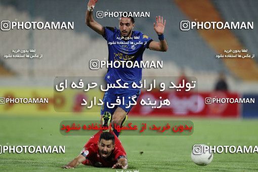 1653941, Tehran, Iran, لیگ برتر فوتبال ایران، Persian Gulf Cup، Week 23، Second Leg، Persepolis 1 v 0 Esteghlal on 2021/05/14 at Azadi Stadium
