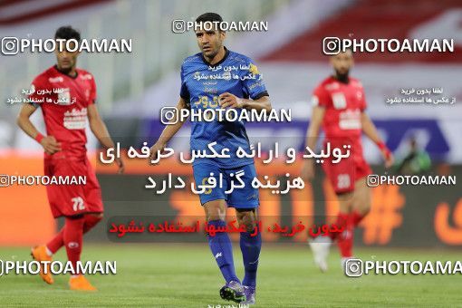 1653724, Tehran, Iran, لیگ برتر فوتبال ایران، Persian Gulf Cup، Week 23، Second Leg، Persepolis 1 v 0 Esteghlal on 2021/05/14 at Azadi Stadium