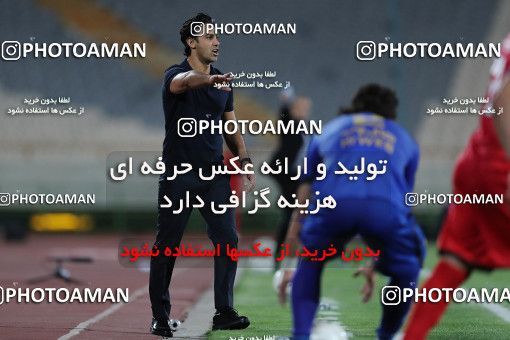 1653953, Tehran, Iran, لیگ برتر فوتبال ایران، Persian Gulf Cup، Week 23، Second Leg، Persepolis 1 v 0 Esteghlal on 2021/05/14 at Azadi Stadium