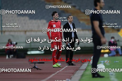 1653925, Tehran, Iran, لیگ برتر فوتبال ایران، Persian Gulf Cup، Week 23، Second Leg، Persepolis 1 v 0 Esteghlal on 2021/05/14 at Azadi Stadium