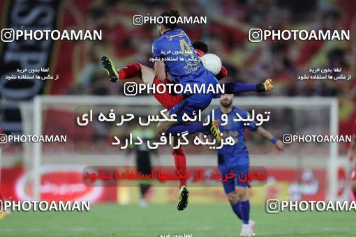 1653879, Tehran, Iran, لیگ برتر فوتبال ایران، Persian Gulf Cup، Week 23، Second Leg، Persepolis 1 v 0 Esteghlal on 2021/05/14 at Azadi Stadium