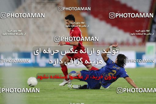 1653931, Tehran, Iran, لیگ برتر فوتبال ایران، Persian Gulf Cup، Week 23، Second Leg، Persepolis 1 v 0 Esteghlal on 2021/05/14 at Azadi Stadium