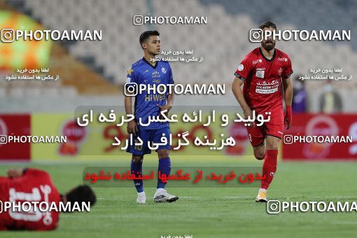 1653917, Tehran, Iran, لیگ برتر فوتبال ایران، Persian Gulf Cup، Week 23، Second Leg، Persepolis 1 v 0 Esteghlal on 2021/05/14 at Azadi Stadium