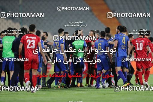 1653820, Tehran, Iran, لیگ برتر فوتبال ایران، Persian Gulf Cup، Week 23، Second Leg، Persepolis 1 v 0 Esteghlal on 2021/05/14 at Azadi Stadium