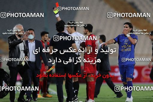 1653896, Tehran, Iran, لیگ برتر فوتبال ایران، Persian Gulf Cup، Week 23، Second Leg، Persepolis 1 v 0 Esteghlal on 2021/05/14 at Azadi Stadium