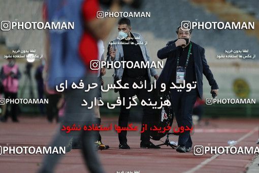 1653922, لیگ برتر فوتبال ایران، Persian Gulf Cup، Week 23، Second Leg، 2021/05/14، Tehran، Azadi Stadium، Persepolis 1 - 0 Esteghlal