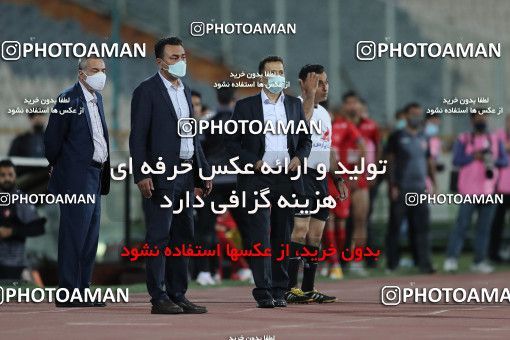 1653813, Tehran, Iran, لیگ برتر فوتبال ایران، Persian Gulf Cup، Week 23، Second Leg، Persepolis 1 v 0 Esteghlal on 2021/05/14 at Azadi Stadium