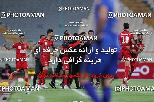 1653821, Tehran, Iran, لیگ برتر فوتبال ایران، Persian Gulf Cup، Week 23، Second Leg، Persepolis 1 v 0 Esteghlal on 2021/05/14 at Azadi Stadium