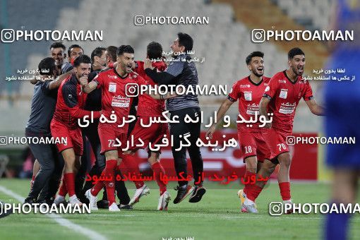1653722, Tehran, Iran, لیگ برتر فوتبال ایران، Persian Gulf Cup، Week 23، Second Leg، Persepolis 1 v 0 Esteghlal on 2021/05/14 at Azadi Stadium