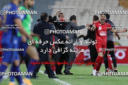1653966, Tehran, Iran, لیگ برتر فوتبال ایران، Persian Gulf Cup، Week 23، Second Leg، Persepolis 1 v 0 Esteghlal on 2021/05/14 at Azadi Stadium