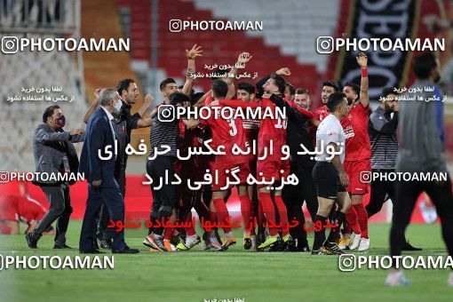 1653841, Tehran, Iran, لیگ برتر فوتبال ایران، Persian Gulf Cup، Week 23، Second Leg، Persepolis 1 v 0 Esteghlal on 2021/05/14 at Azadi Stadium
