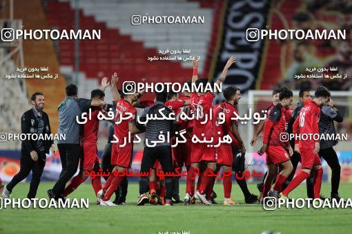 1653914, Tehran, Iran, لیگ برتر فوتبال ایران، Persian Gulf Cup، Week 23، Second Leg، Persepolis 1 v 0 Esteghlal on 2021/05/14 at Azadi Stadium