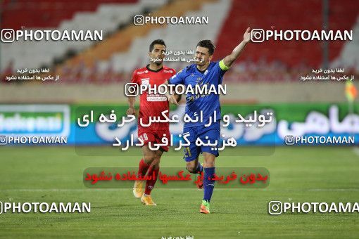 1654135, لیگ برتر فوتبال ایران، Persian Gulf Cup، Week 23، Second Leg، 2021/05/14، Tehran، Azadi Stadium، Persepolis 1 - 0 Esteghlal