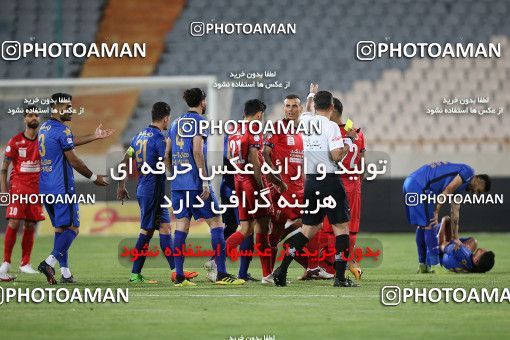 1653991, Tehran, Iran, لیگ برتر فوتبال ایران، Persian Gulf Cup، Week 23، Second Leg، Persepolis 1 v 0 Esteghlal on 2021/05/14 at Azadi Stadium