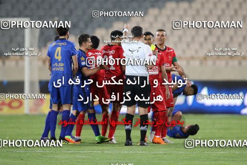 1654101, Tehran, Iran, لیگ برتر فوتبال ایران، Persian Gulf Cup، Week 23، Second Leg، Persepolis 1 v 0 Esteghlal on 2021/05/14 at Azadi Stadium