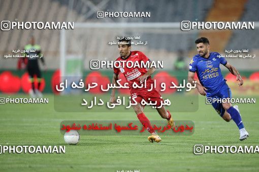 1654073, لیگ برتر فوتبال ایران، Persian Gulf Cup، Week 23، Second Leg، 2021/05/14، Tehran، Azadi Stadium، Persepolis 1 - 0 Esteghlal