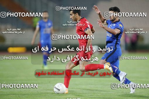 1654161, Tehran, Iran, لیگ برتر فوتبال ایران، Persian Gulf Cup، Week 23، Second Leg، Persepolis 1 v 0 Esteghlal on 2021/05/14 at Azadi Stadium