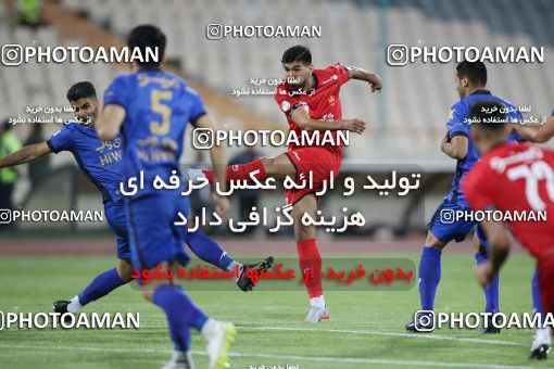 1654151, Tehran, Iran, لیگ برتر فوتبال ایران، Persian Gulf Cup، Week 23، Second Leg، Persepolis 1 v 0 Esteghlal on 2021/05/14 at Azadi Stadium