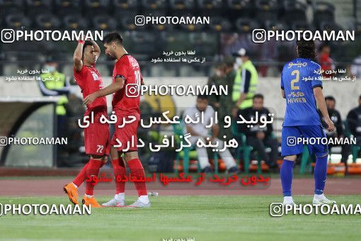1654138, Tehran, Iran, لیگ برتر فوتبال ایران، Persian Gulf Cup، Week 23، Second Leg، Persepolis 1 v 0 Esteghlal on 2021/05/14 at Azadi Stadium