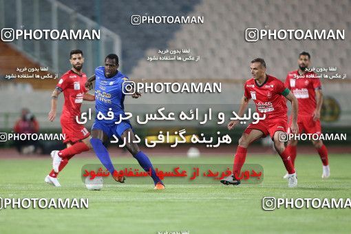 1654117, Tehran, Iran, لیگ برتر فوتبال ایران، Persian Gulf Cup، Week 23، Second Leg، Persepolis 1 v 0 Esteghlal on 2021/05/14 at Azadi Stadium