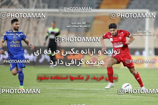 1654018, Tehran, Iran, لیگ برتر فوتبال ایران، Persian Gulf Cup، Week 23، Second Leg، Persepolis 1 v 0 Esteghlal on 2021/05/14 at Azadi Stadium