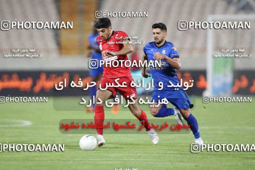 1654059, Tehran, Iran, لیگ برتر فوتبال ایران، Persian Gulf Cup، Week 23، Second Leg، Persepolis 1 v 0 Esteghlal on 2021/05/14 at Azadi Stadium