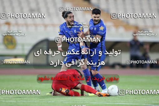 1654023, Tehran, Iran, لیگ برتر فوتبال ایران، Persian Gulf Cup، Week 23، Second Leg، Persepolis 1 v 0 Esteghlal on 2021/05/14 at Azadi Stadium