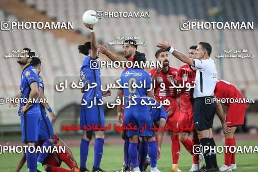 1654016, Tehran, Iran, لیگ برتر فوتبال ایران، Persian Gulf Cup، Week 23، Second Leg، Persepolis 1 v 0 Esteghlal on 2021/05/14 at Azadi Stadium