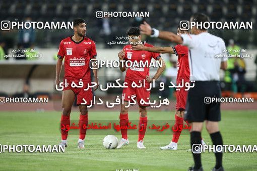 1654107, Tehran, Iran, لیگ برتر فوتبال ایران، Persian Gulf Cup، Week 23، Second Leg، Persepolis 1 v 0 Esteghlal on 2021/05/14 at Azadi Stadium