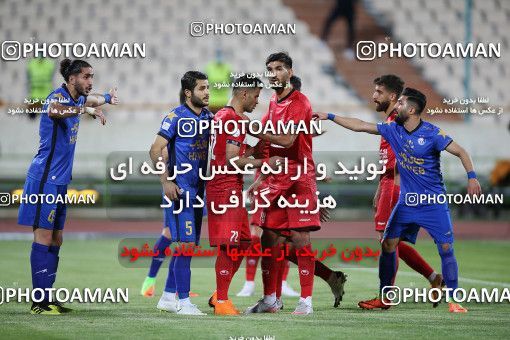 1654054, Tehran, Iran, لیگ برتر فوتبال ایران، Persian Gulf Cup، Week 23، Second Leg، Persepolis 1 v 0 Esteghlal on 2021/05/14 at Azadi Stadium
