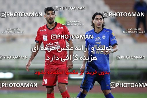 1654042, Tehran, Iran, لیگ برتر فوتبال ایران، Persian Gulf Cup، Week 23، Second Leg، Persepolis 1 v 0 Esteghlal on 2021/05/14 at Azadi Stadium