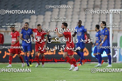 1654098, Tehran, Iran, لیگ برتر فوتبال ایران، Persian Gulf Cup، Week 23، Second Leg، Persepolis 1 v 0 Esteghlal on 2021/05/14 at Azadi Stadium
