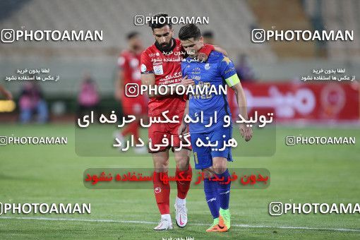 1654010, Tehran, Iran, لیگ برتر فوتبال ایران، Persian Gulf Cup، Week 23، Second Leg، Persepolis 1 v 0 Esteghlal on 2021/05/14 at Azadi Stadium