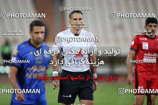 1654065, Tehran, Iran, لیگ برتر فوتبال ایران، Persian Gulf Cup، Week 23، Second Leg، Persepolis 1 v 0 Esteghlal on 2021/05/14 at Azadi Stadium